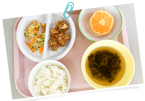 給食の例2
